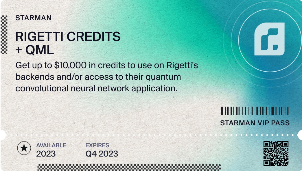 Rigetti Credits + QML