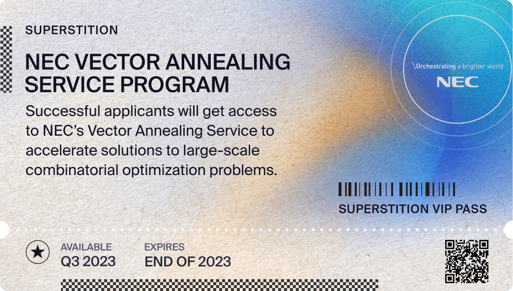 NEC Vector Annealing Service Program