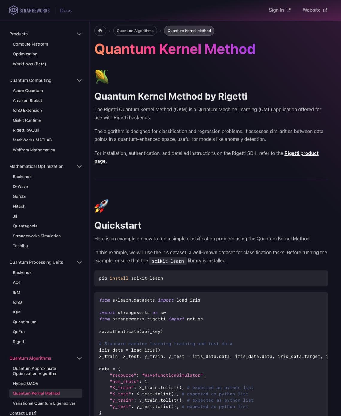 Compute Documentation