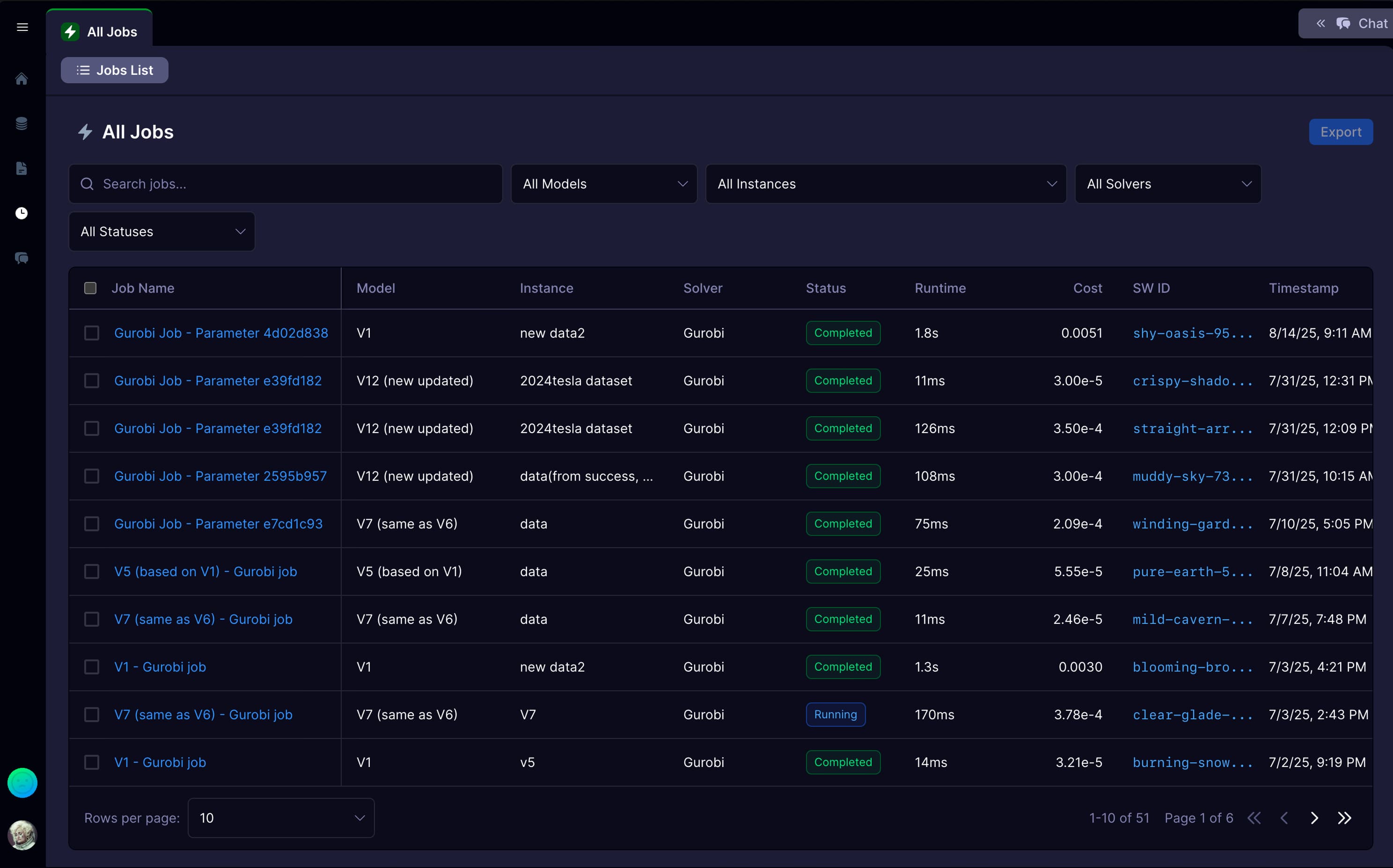 Strangeworks Compute job details