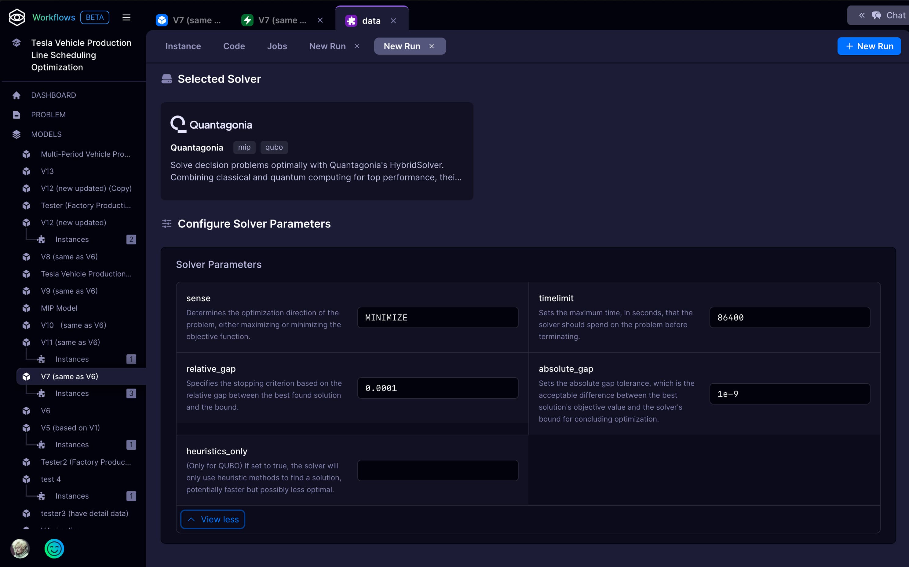 Strangeworks HybridSolver solver comparison
