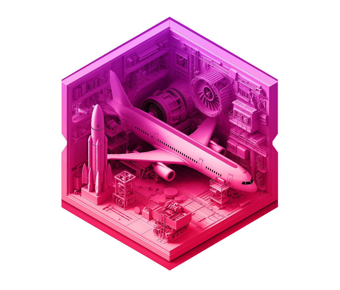 Aerospace industry visualization